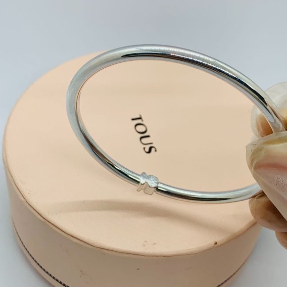 TOUS Bracelet Silver Warm Bracelet Pure Simplicity Women Bracelet Jewelry - Picture 3 of 6